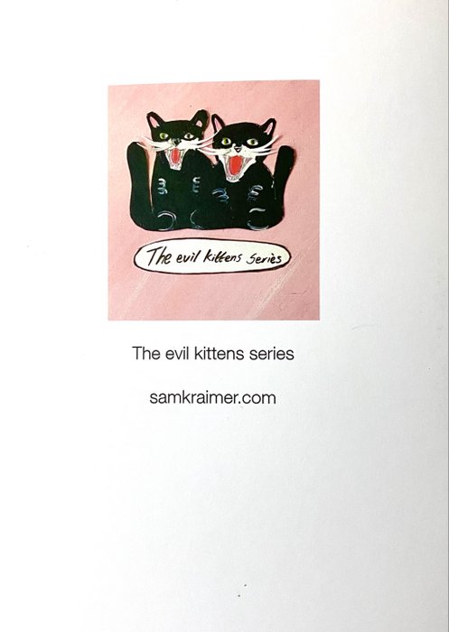 Funny Cat Greeting Cards | Contemporary Artist - Sam Kraimer gallery image 1